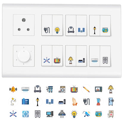Multi Color Switch Stickers (350+ Stickers)