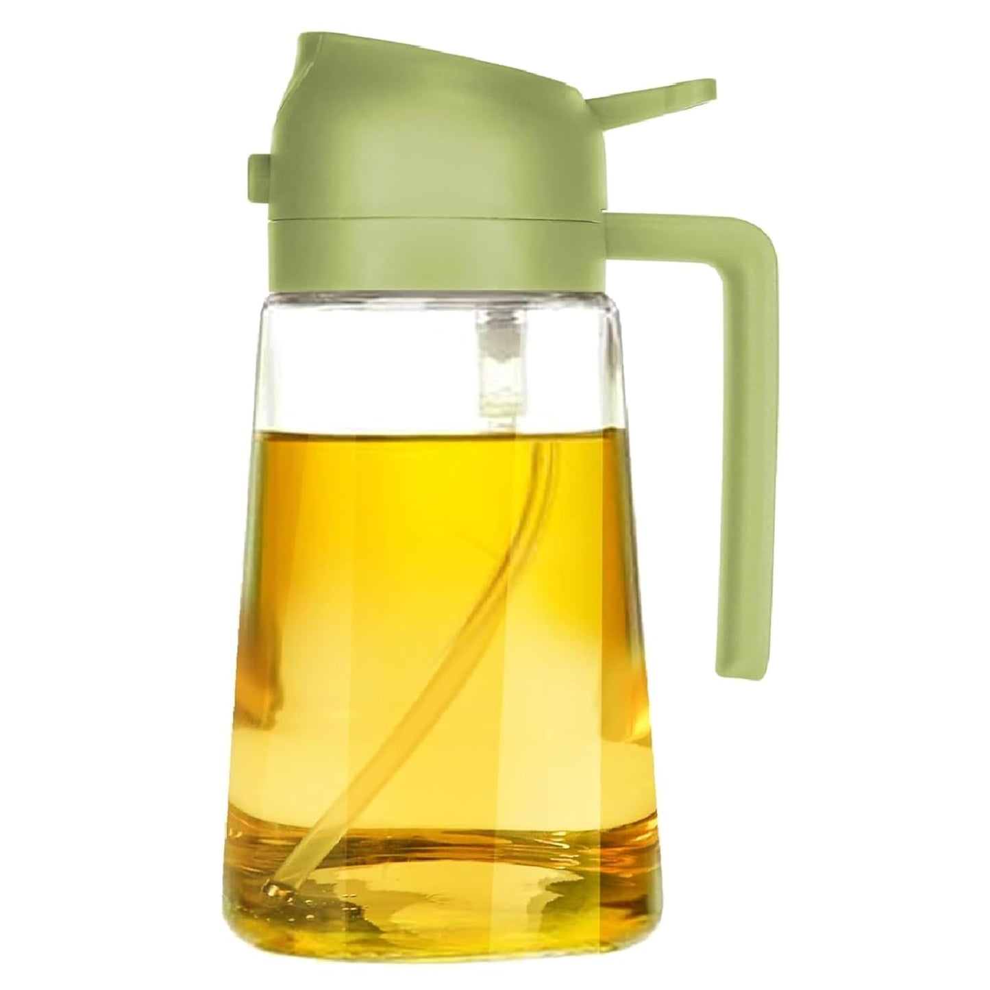 2 In 1 Oil Sprayer & Dispenser Bottle for Kitchen