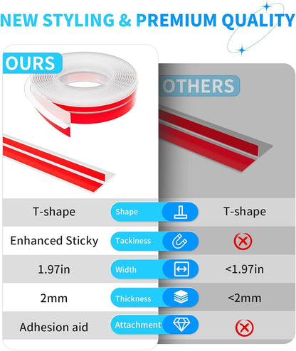 Silicon Door Bottom Sealing Strip ( Buy 1 Get 1 Free )