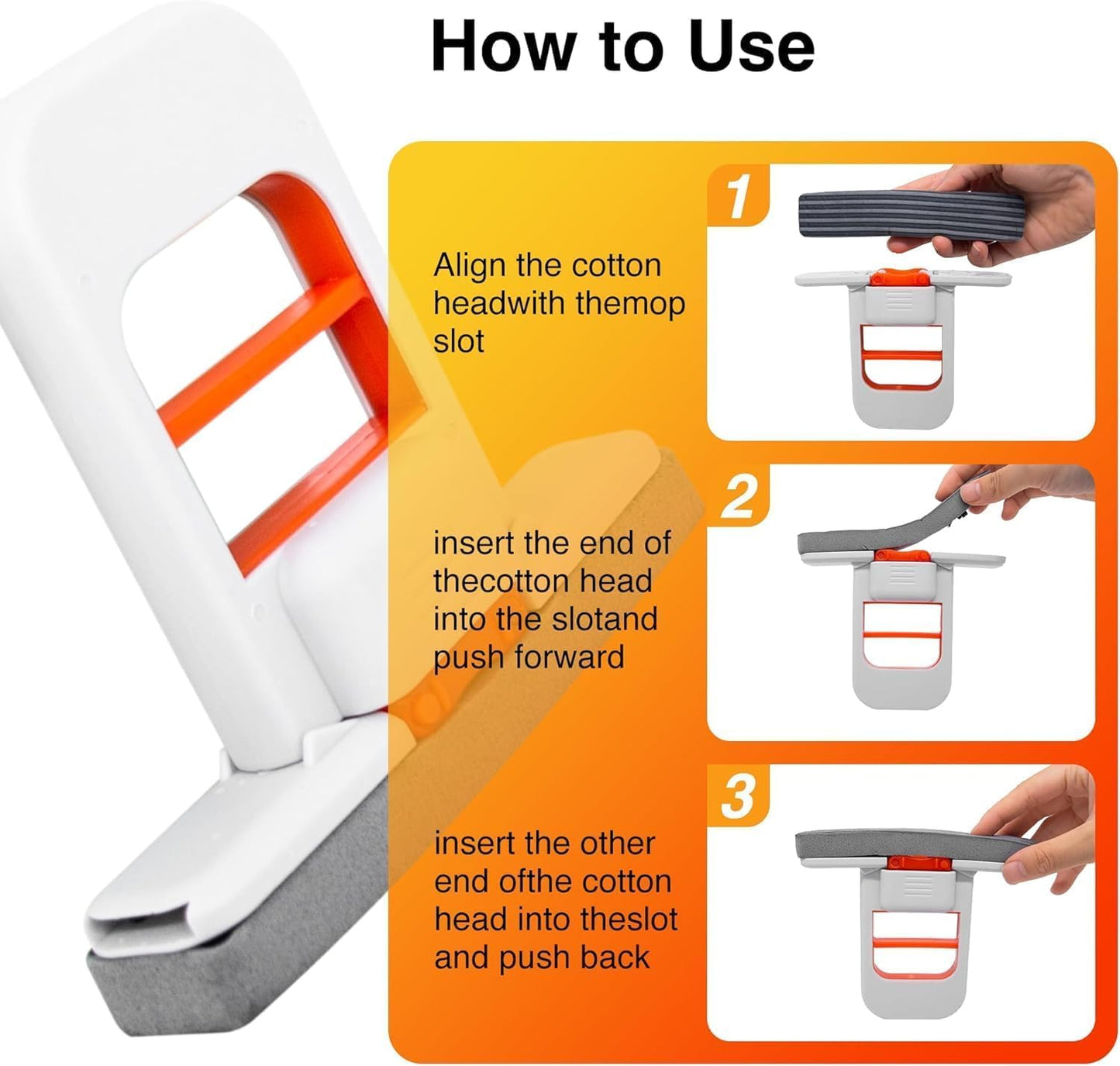 1 Pcs Mini Foldable Desktop Mop for Kitchen