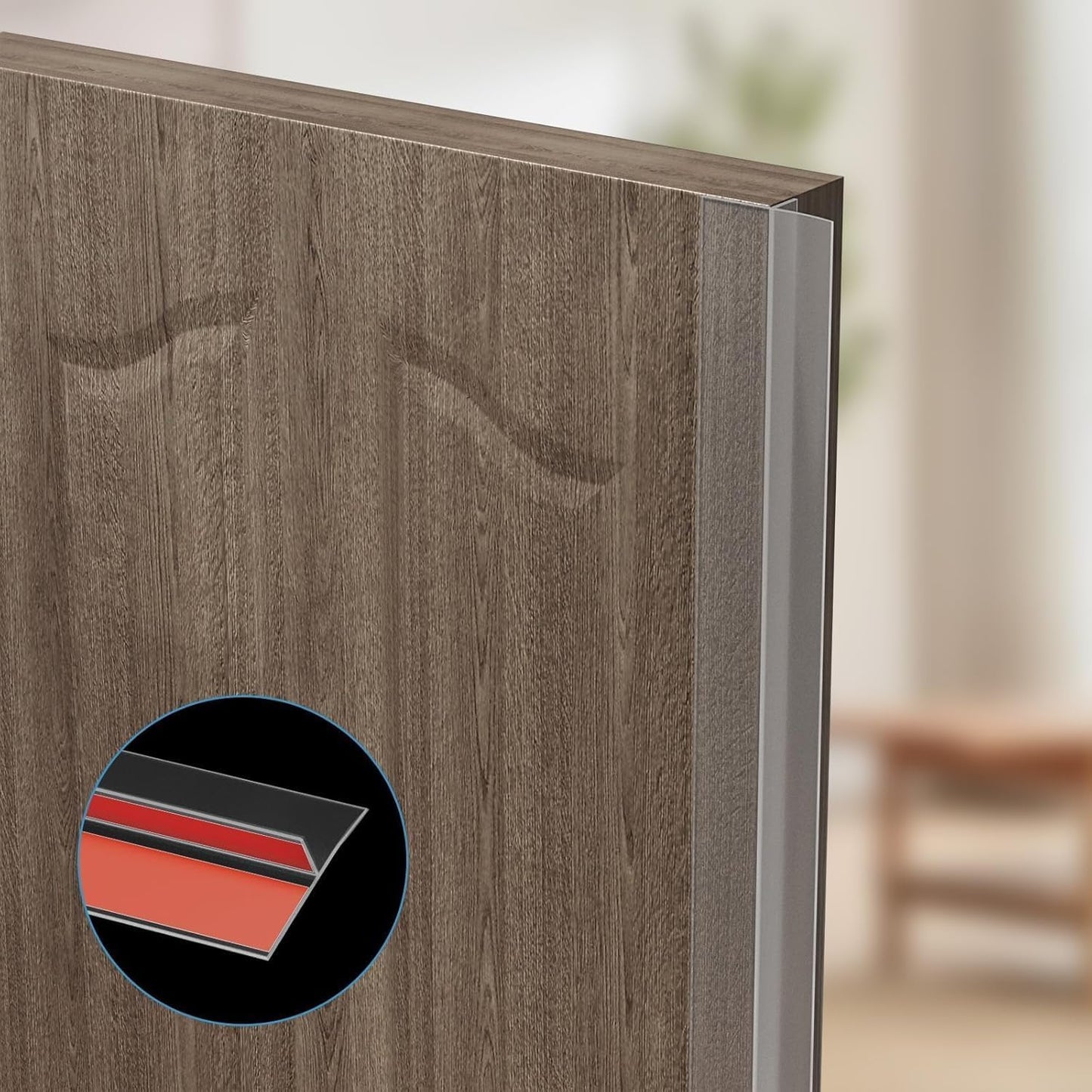 Silicon Door Bottom Sealing Strip ( Buy 1 Get 1 Free )